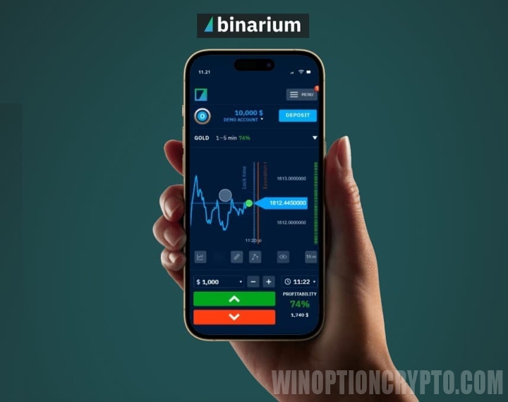 мобильное приложение бинариум