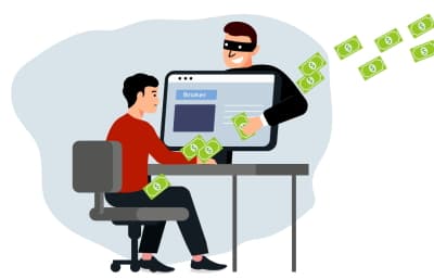 money goes to scammers