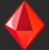 Red crystal