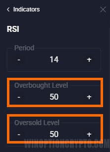 RSI settings