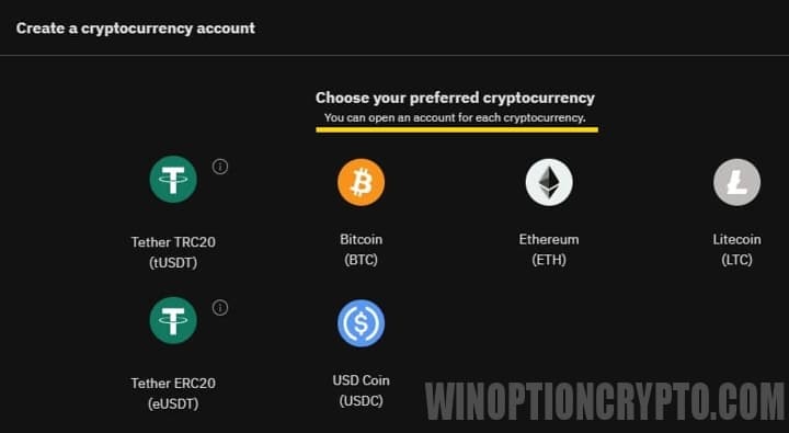cryptocurrencies available on Deriv