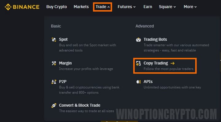 copy trading