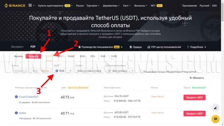 transactions via p2p
