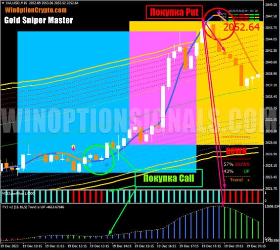 buying put and call in gold sniper master