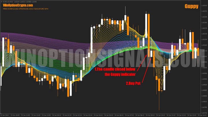signal to buy a put option in guppy