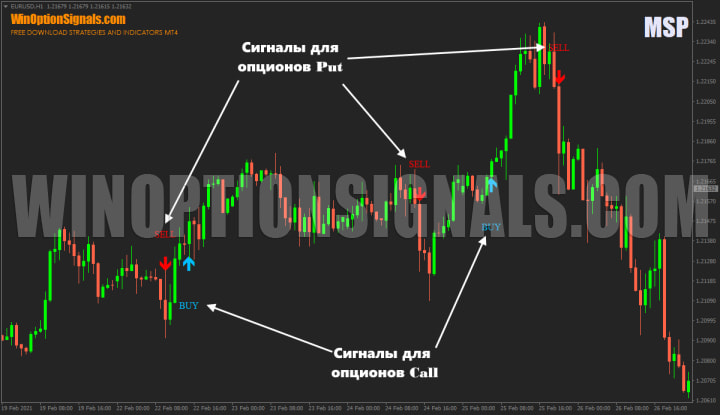 signals from the MSP Indicator