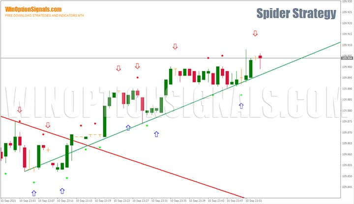 Binary options strategy Spider Strategy